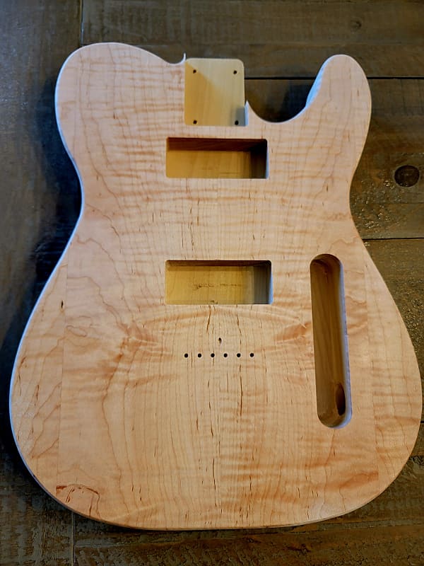Telecaster-Style Guitar Body P90 Route | Reverb