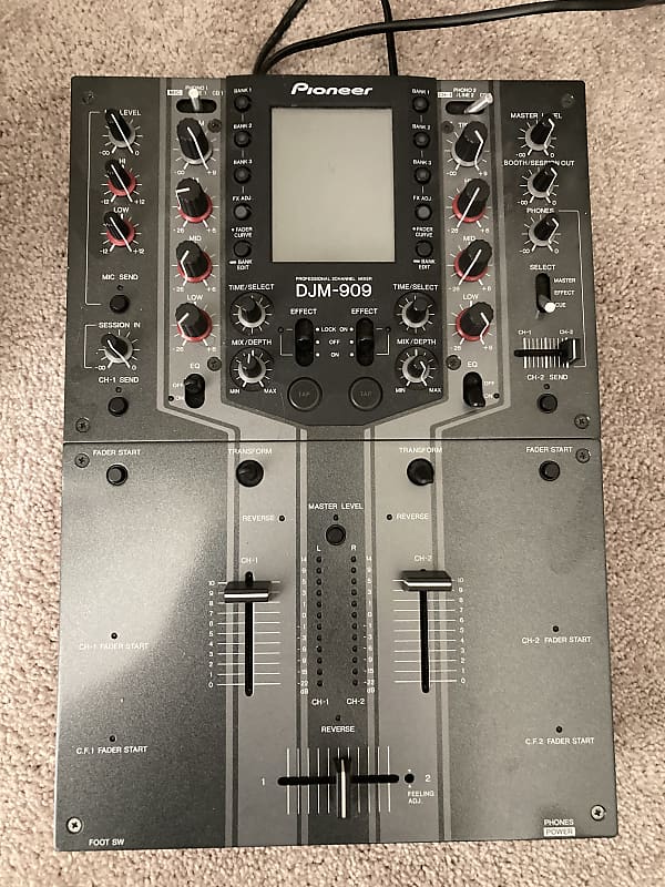 Pioneer DJM-909 2 Channel Touch Screen DJ/Scratch Mixer with