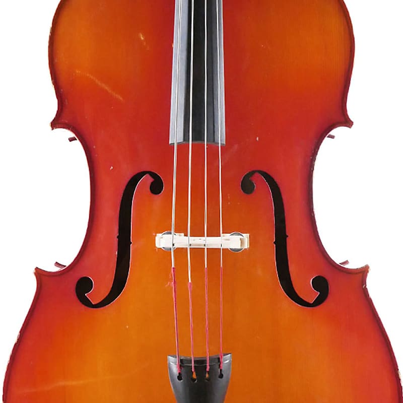 Romanian Double Bass, Solid Wood Flatback with Bolt-on Removable Neck image 1