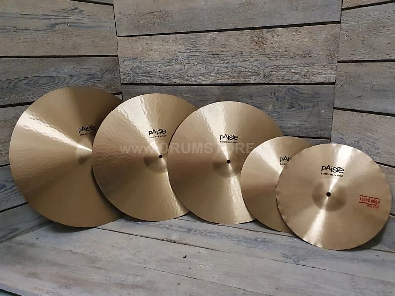 Cymbal Pack 22",20",19",14" Paiste Formula 602 image 1