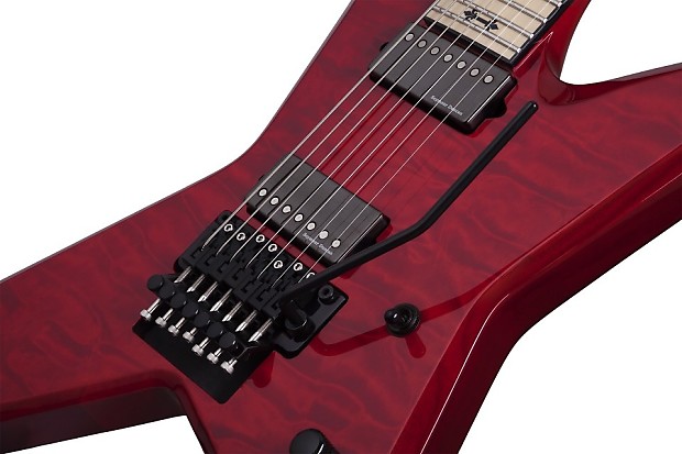 Schecter Jeff Loomis Cygnus JLX-7 FR See Thru Cherry STC Electric Guitar  NEW w/ Hardshell Case Floyd