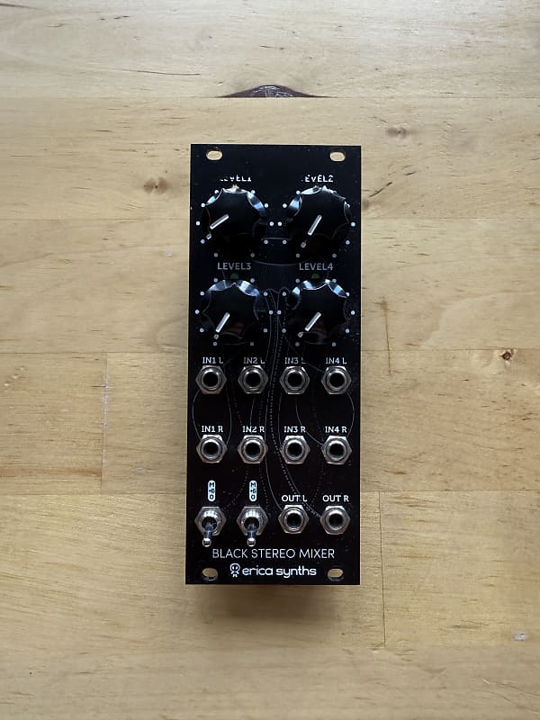 Erica Synths Black Stereo Mixer V3