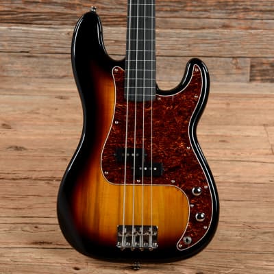 Squier Vintage Modified Precision Bass Fretless | Reverb