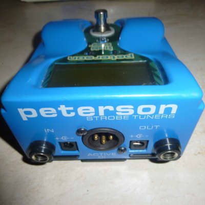Peterson VS-S StroboStomp Pedal Tuner 2000s - Blue image 2