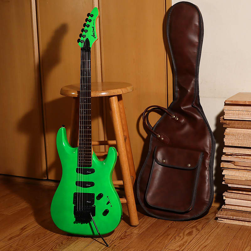 Aria Pro II Magna MA-480 Early 90s - Fluorescent Green