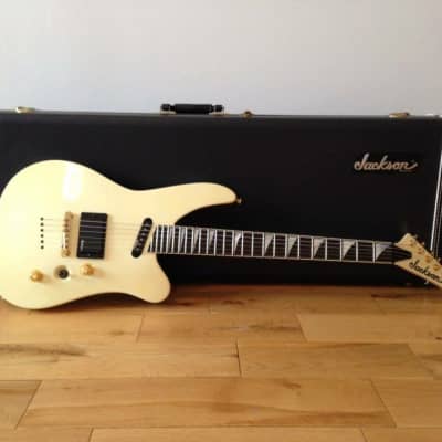 Jackson Phil Collen Archtop no.58 1990 Pearl White for sale