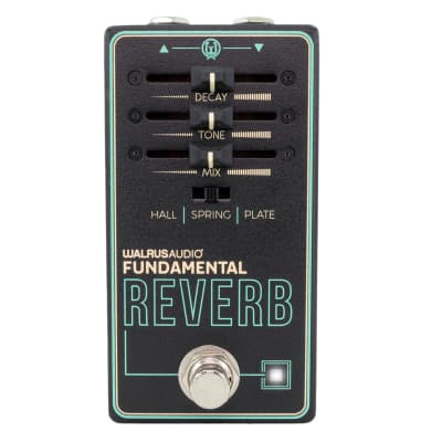 Reverb.com listing, price, conditions, and images for walrus-audio-fundamental-series-reverb-pedal