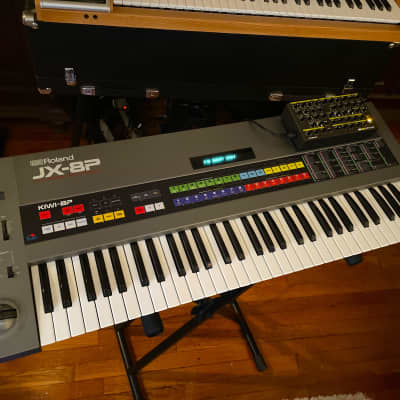 Roland JX-8P w/ Kiwi 8 Upgrade and Retroaktiv MPG-8 Controller