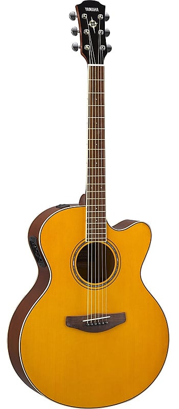 Yamaha CPX600 2022 Acoustic Electric Guitar Vintage Tint image 1