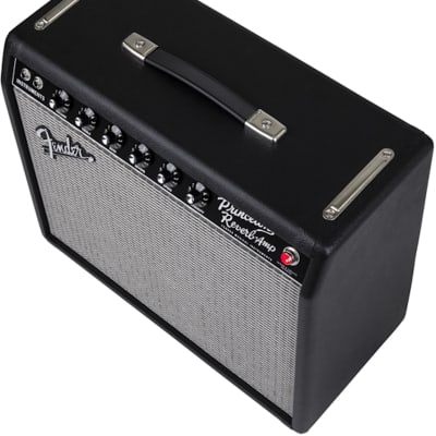 Fender '65 Princeton Reverb 1x10" 12-watt Tube Combo Amp w/Footswitch, Cover image 4