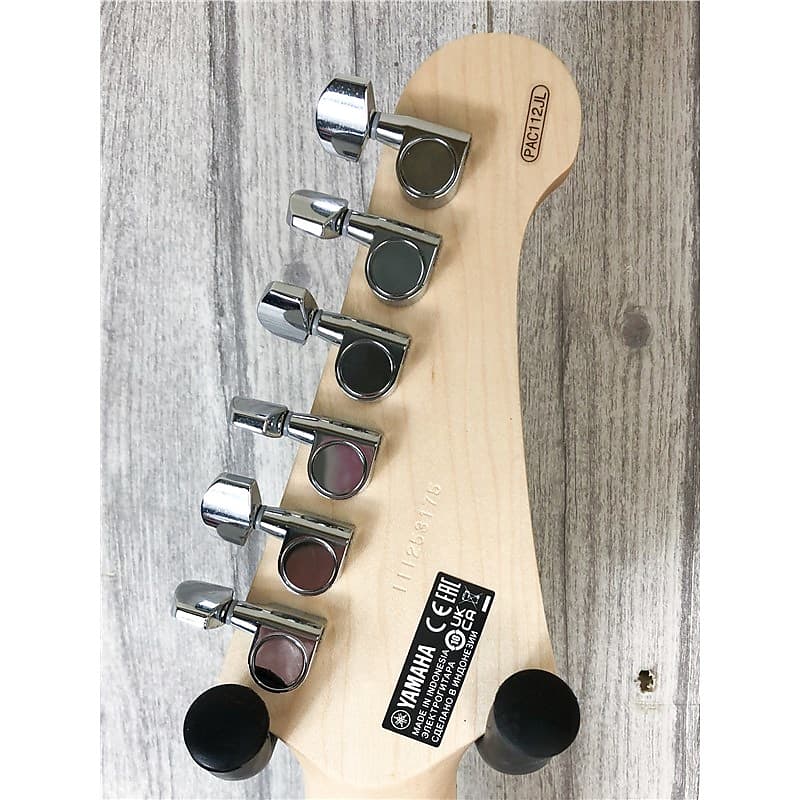 Yamaha Pacifica 112J, Left Handed, Yellow Natural Satin
