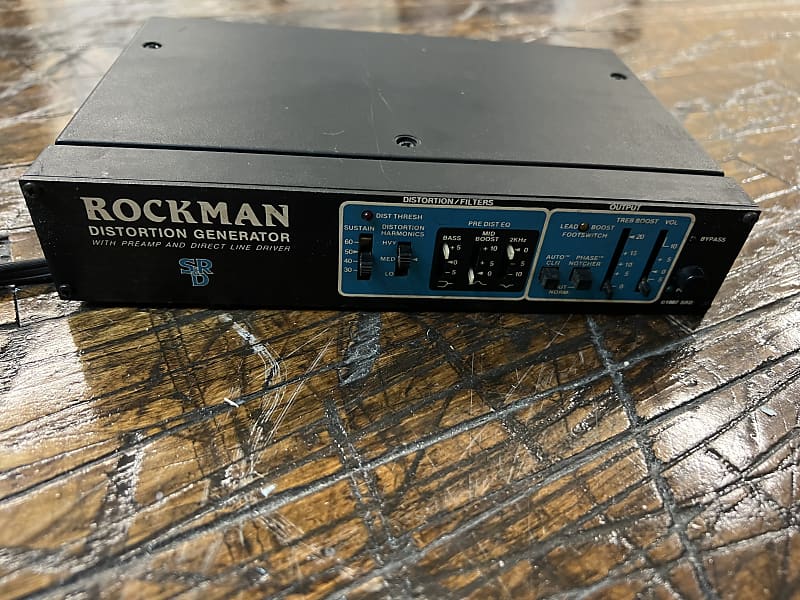 Rockman Tom Scholz Distortion Generator Guitar Effects Unit Reverb