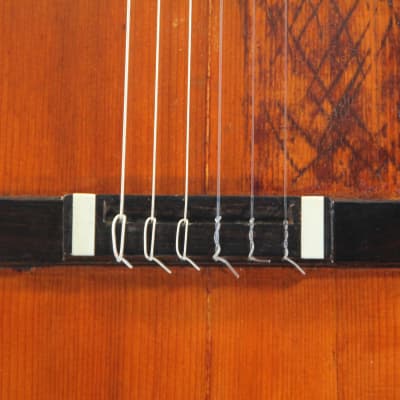 Sentchordi Hermanos ~1880 - an excellent classical guitar made in Spain during Torres' lifetime - video! image 4