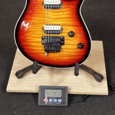 EVH Wolfgang USA 5A Flame Maple Electric Guitar 3-Color Sunburst  w/ Case image 9
