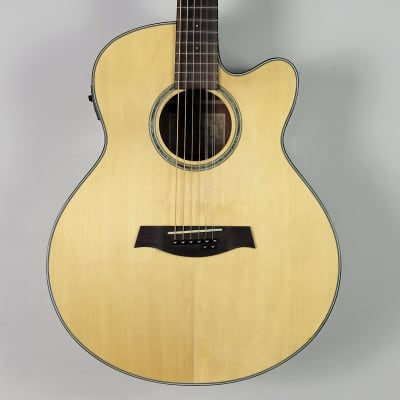 Ibanez AEW21VK-NT1201 Natural Acoustic/Electric Guitar | Reverb