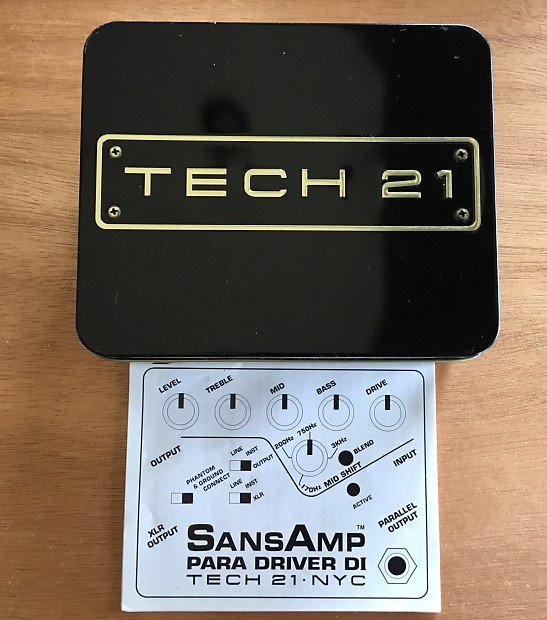 Tech 21 Sans Amp Para Driver DI | Reverb