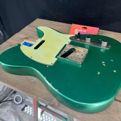 Real Life Relics Tele® Telecaster® Body Aged Sherwood Green #2 image 5