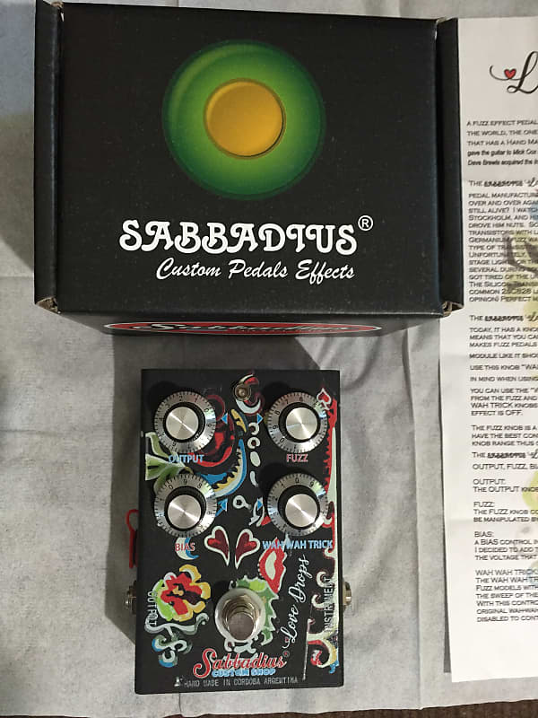 Love Drops Fuzz – SABBADIUS Electronics