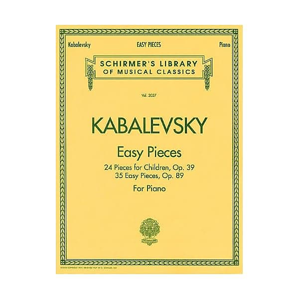 Easy Pieces For Piano