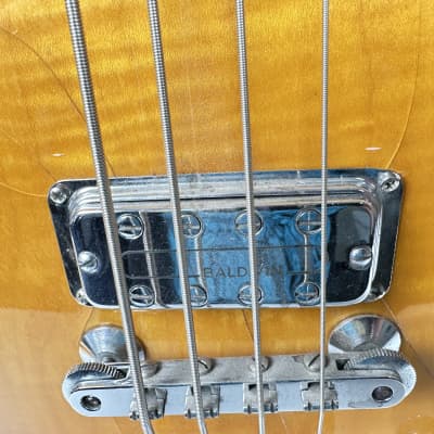 1967 Baldwin 704 Semi-Hollowbody Bass Guitar Tobacco Sunburst image 23