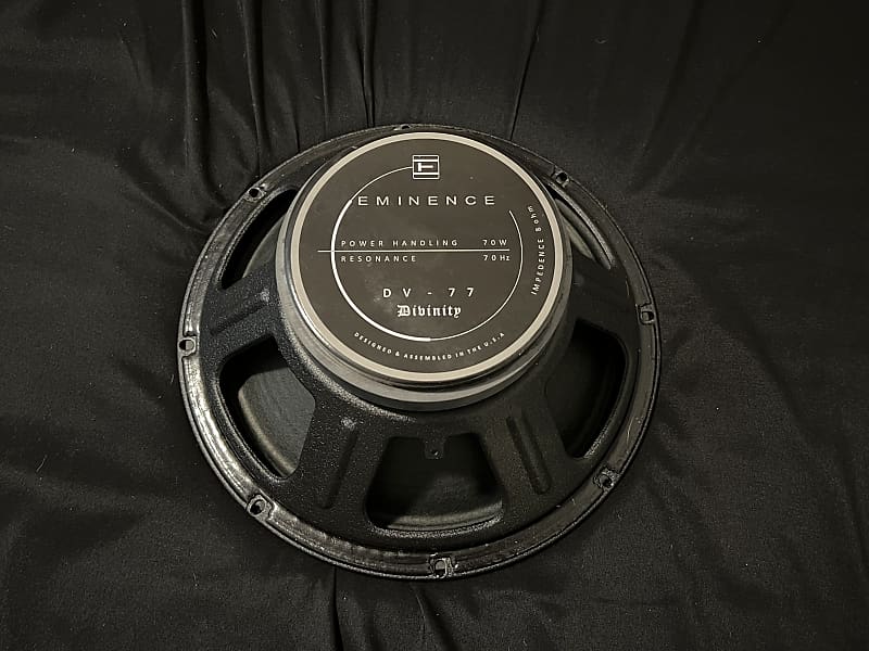 Eminence DV77 Mick Thompson Signature Speaker 8 Ohm 4 Reverb