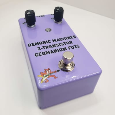 Demonic Machines 2 Transistor Germanium Fuzz Face clone 2021 Light Violet image 3