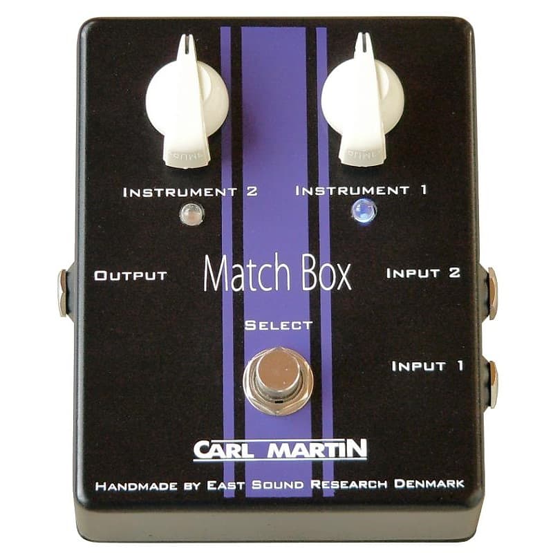Carl Martin Match Box Line Selector Pedal image 1