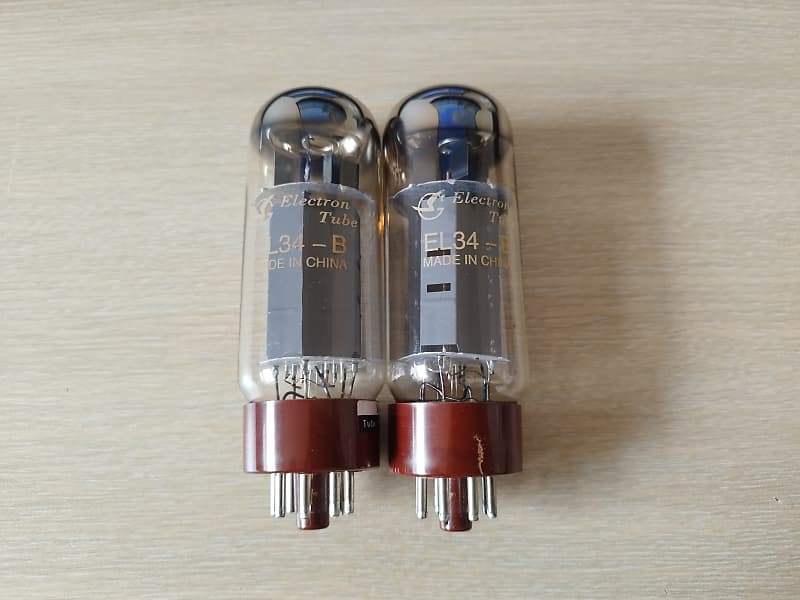 Matched Pair Shuguang EL34-B | Reverb