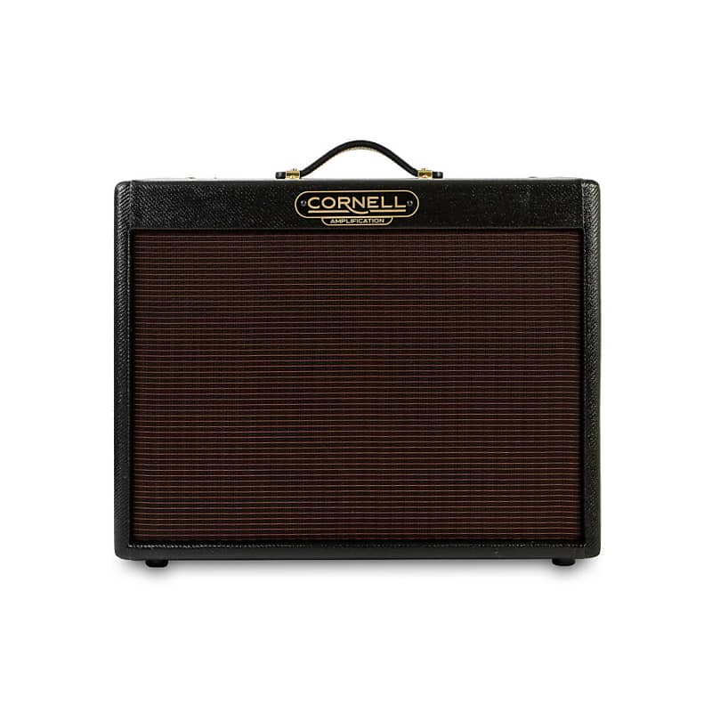 Cornell Romany 12 Reverb 1 x 12 Black Tweed Oxblood Grille Combo image 1