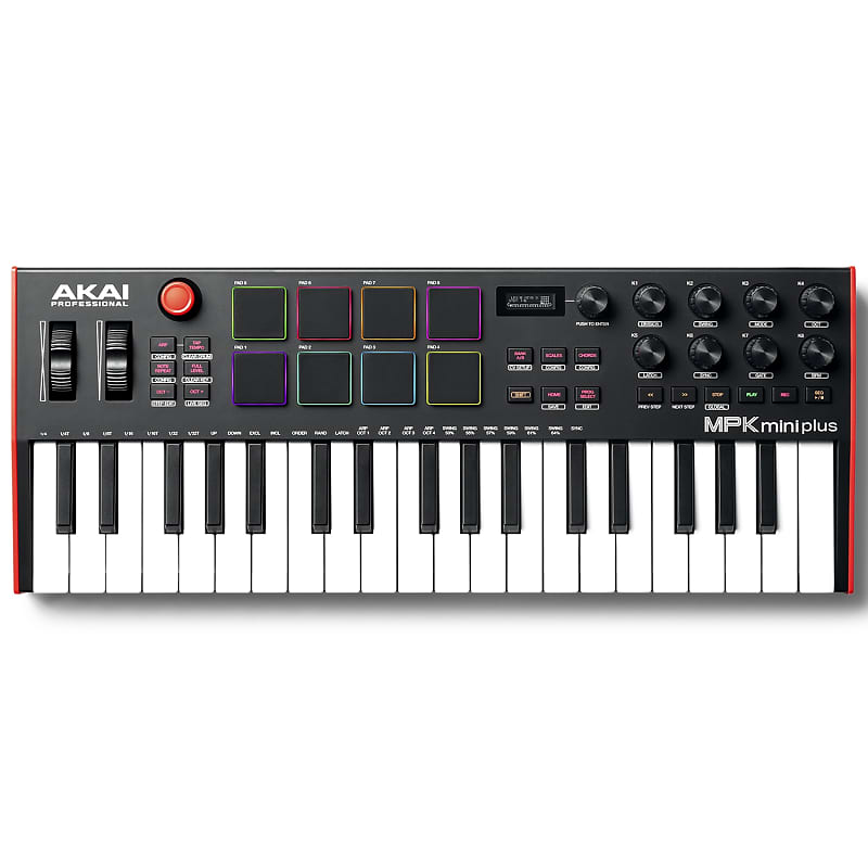 Akai Professional MPK Mini Plus 37-Key 8-Pad USB MIDI Keyboard Controller image 1