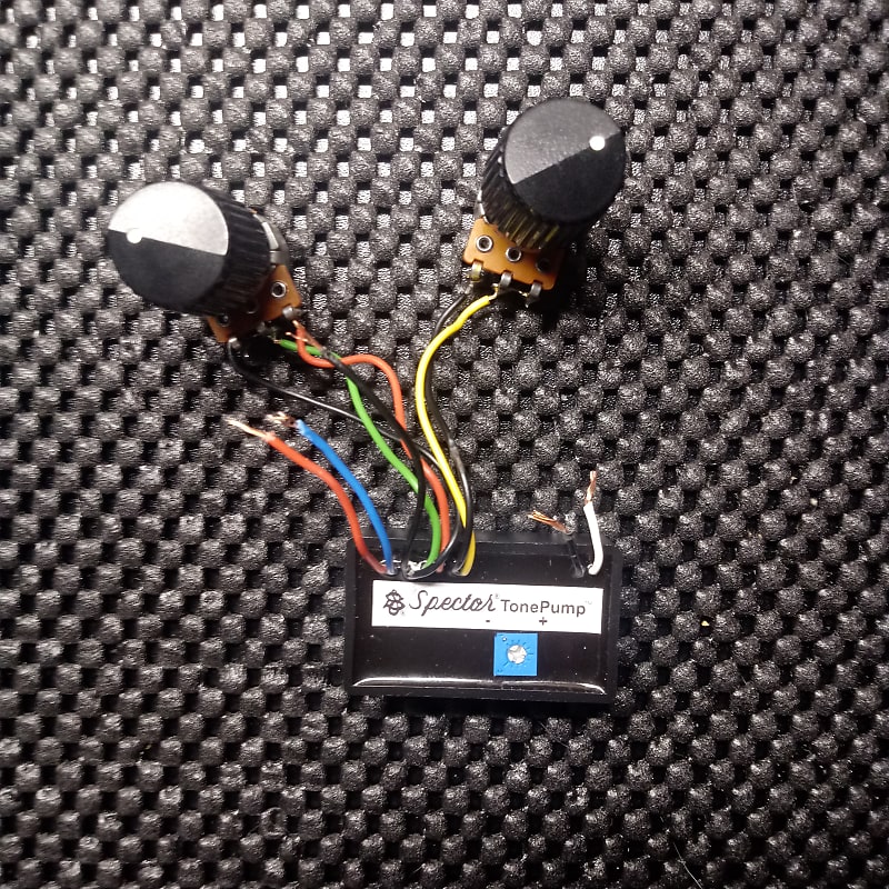Spector Tonepump Preamp System 2020 Black w/ Spector Knobs