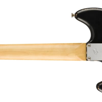 Fender JMJ Road Worn Mustang Bass - Black image 4