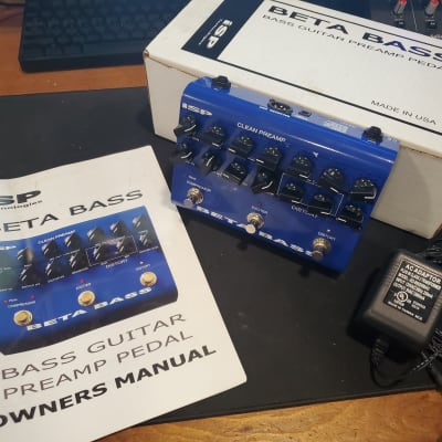 Reverb.com listing, price, conditions, and images for isp-technologies-beta-bass-preamp