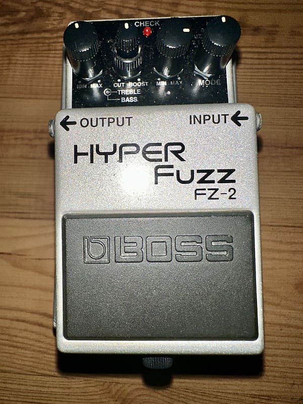 Boss hyper fuzz FZ-2 top (silver lable)