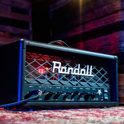 Randall RD45H Diavlo 45W Tube Guitar Head Black image 5