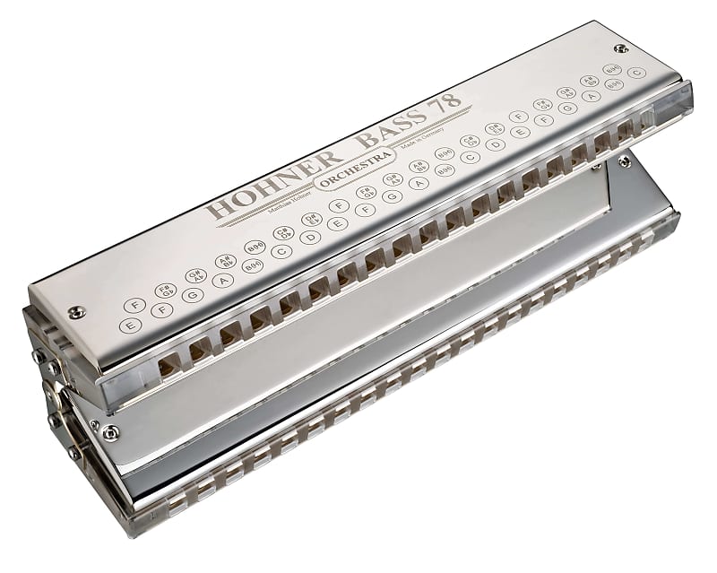 HOHNER Bass 78 - Orchestral Bass Harmonica - NEW! image 1
