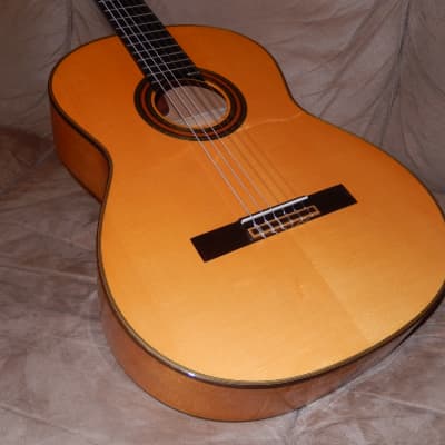 HAND MADE - ARIA A100F - POWERFUL & ABSOLUTELY TERRIFIC FLAMENCO CONCERT GUITAR image 10