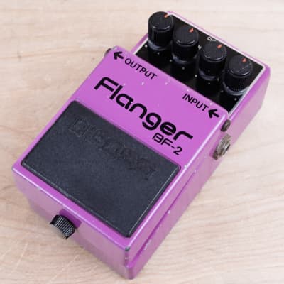 Boss BF-2 Flanger 1980-1984 (Black Label) Made In Japan | Reverb