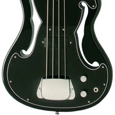 Eastwood MRG Series EUB-1 Mahogany Body Maple Neck 4-String Fretless Electric Bass Guitar image 3