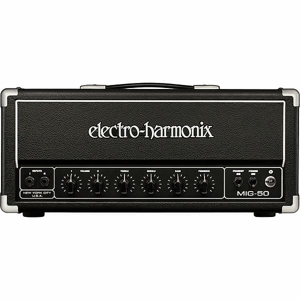 Electro-Harmonix MIG-50 | 2-Channel 50-Watt Tube Guitar Amp Head. New with Full Warranty! image 1