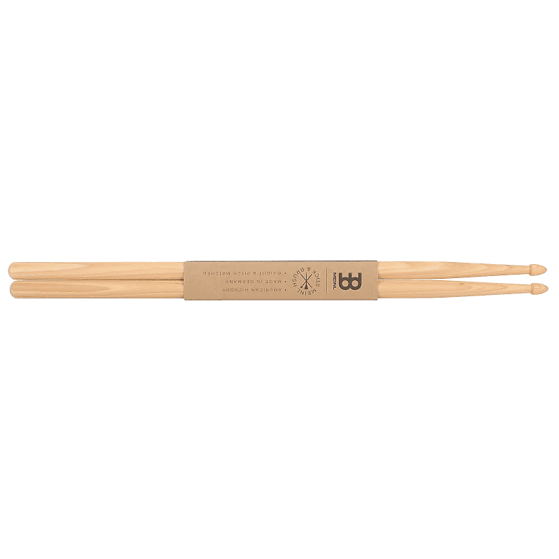 Meinl SB103 Standard Long 5A Wood Tip Drum Sticks image 1