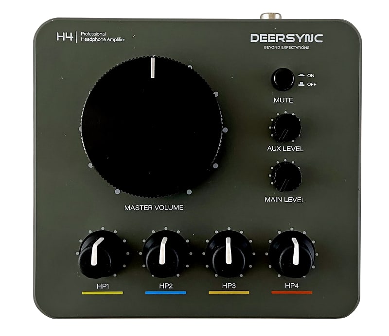 Deersync H4  4-Channel Professional Studio Headphone Amplifier image 1