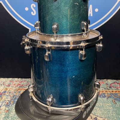 Tama - 10x9" and 14x12" Starclassic Rack Toms, with Star-Cast Mounting System - Marine Blue image 11