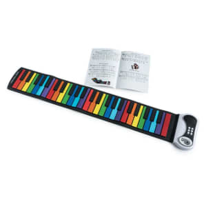 Mukikim MUK-PN49CLR Rock And Roll It Roll-Up Rainbow Piano