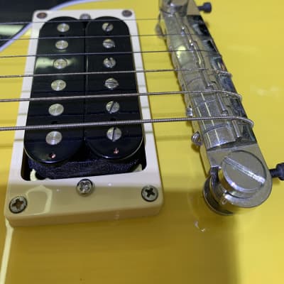 Epiphone Junior Glossy Yellow Electric Guitar image 3