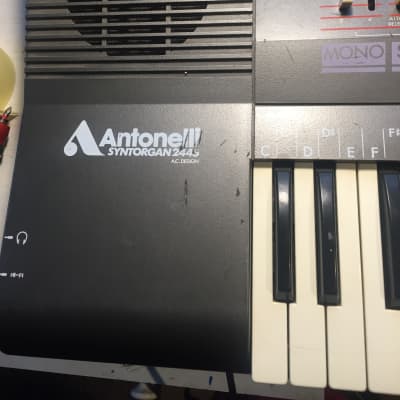 Antonelli Syntorgan 2445 Rare 80s Analog Mono Poly Organ Synth Rhythm Machine image 10