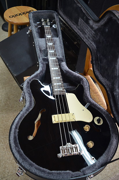 Epiphone jack casady on sale bass ebony