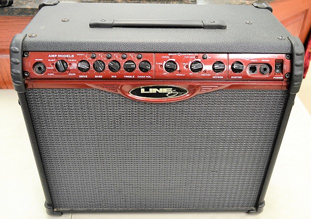 Line 6 Spider 112 Red Face Guitar Amplifier Amp 1x12