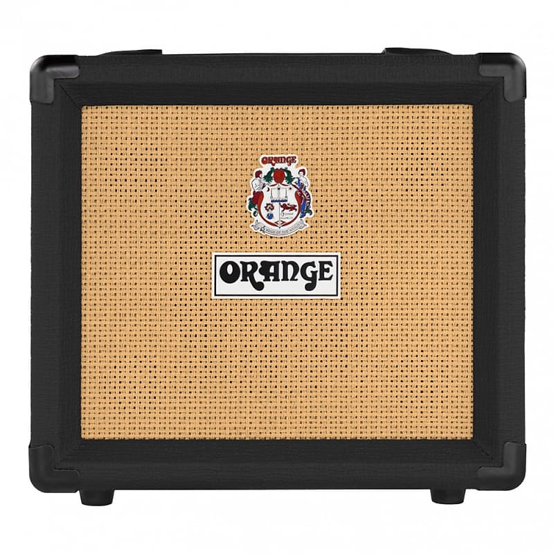 Orange Amps Crush 12 Combo Guitar Amplifier 12W 1-Ch 1x6" BLACK w/ Overdrive image 1