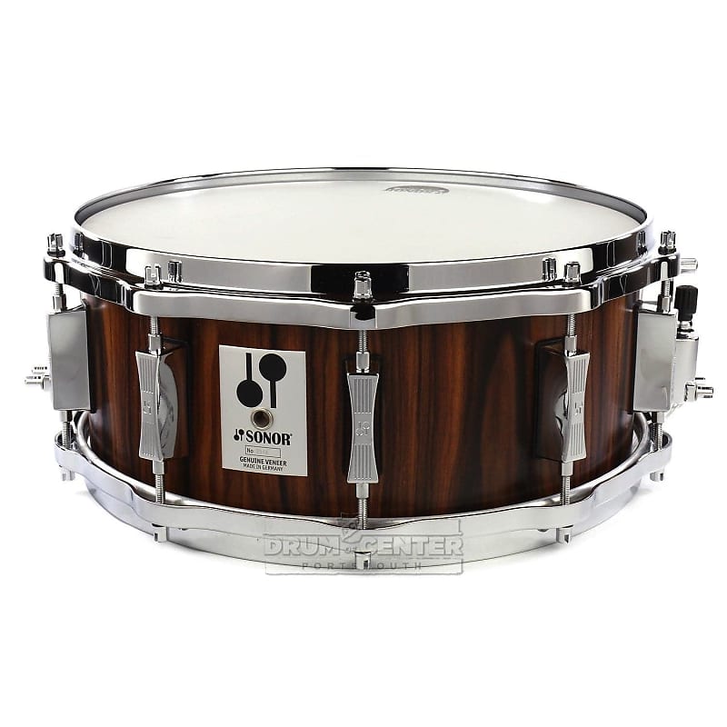 Sonor Phonic Reissue Beech Snare Drum 14x5.75 Rosewood image 1